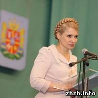 Світ: Юлия Тимошенко выступила в житомирском телецентре и попросила помощи. ФОТО