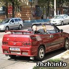 Город: В Житомире обнаружен экзотический красный кабриолет - ВАЗ 2108. ФОТО