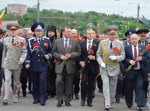 День Победы в Житомире
