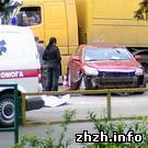 В Житомире столкнулась иномарка и машина скорой помощи. ФОТО