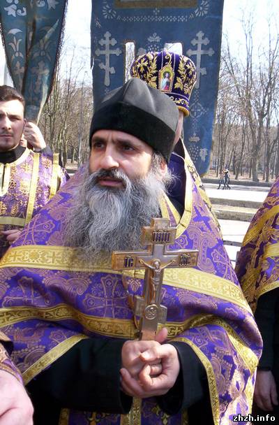 В Житомире православные протестуют против выставки восковых фигур. ФОТО