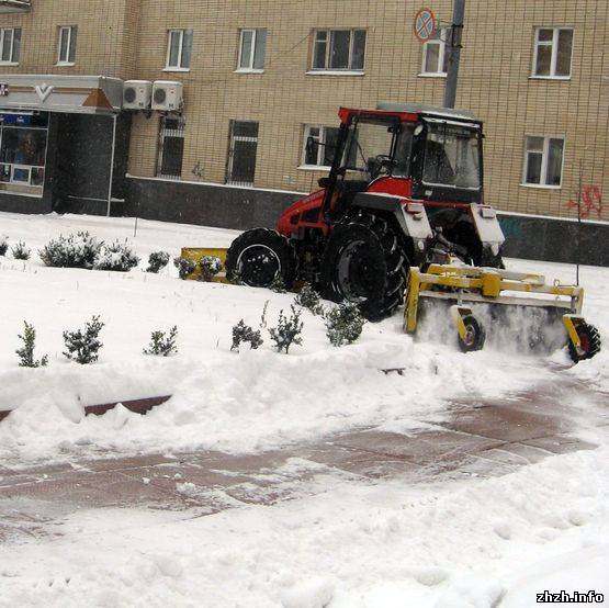 Первый снег в Житомире